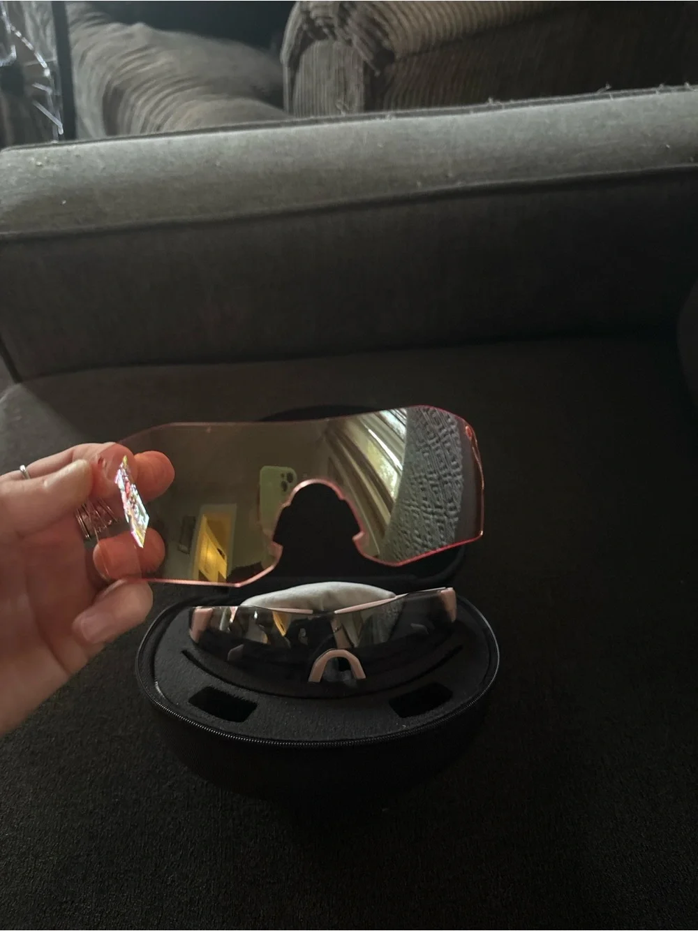 SMITH Pink and Black VR/AR Frame Temples